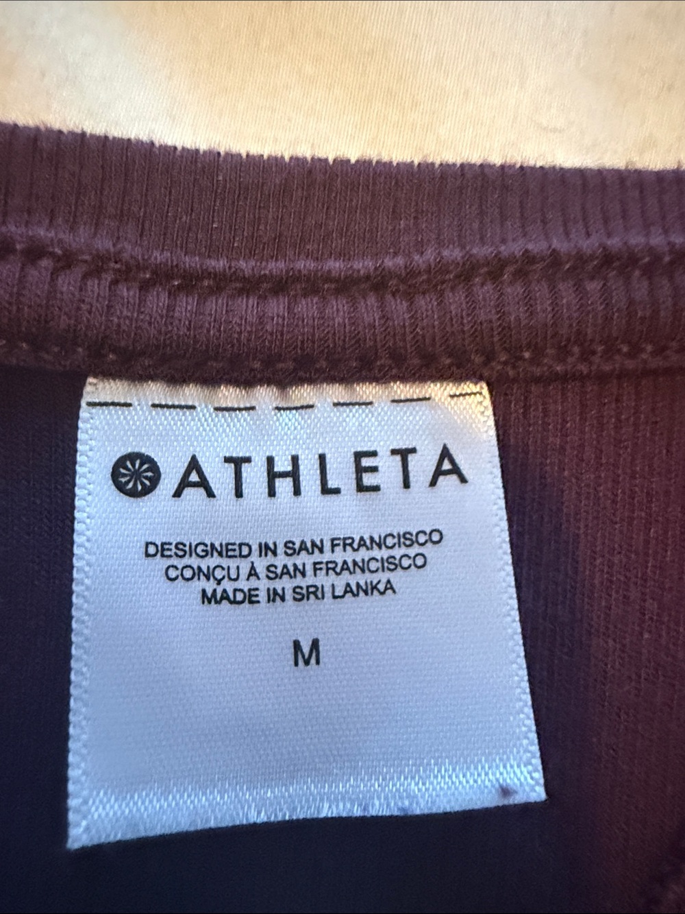 Athleta Plum Scoop-Neck High-Low Tank - Picture 3 of 4